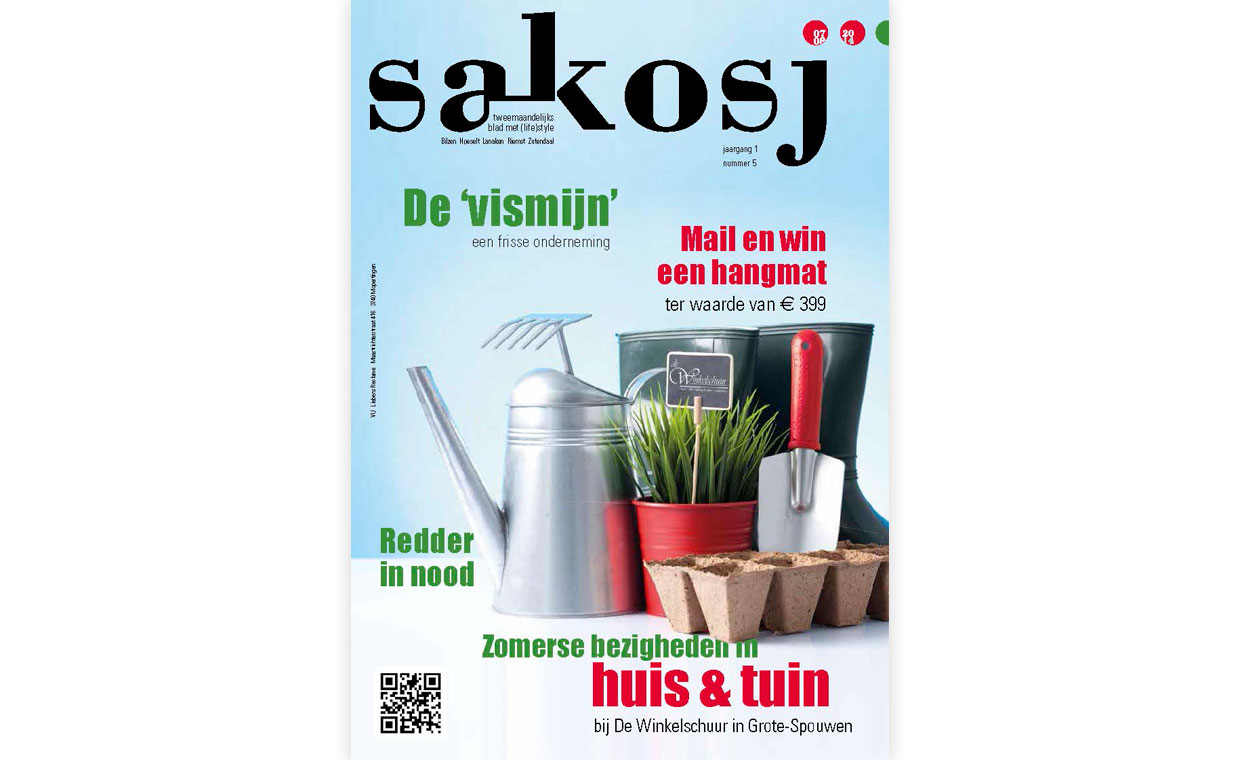 Concept, creatie & productie Lifestylemagazine Sakosj